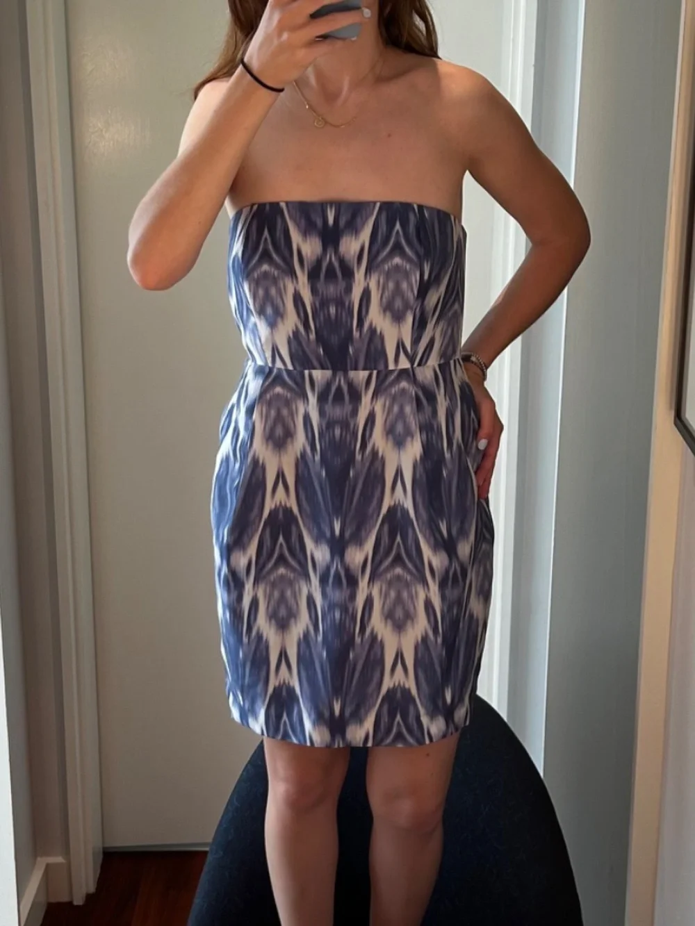 jcrew strapless dress